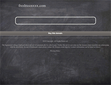 Tablet Screenshot of freshteenxxx.com
